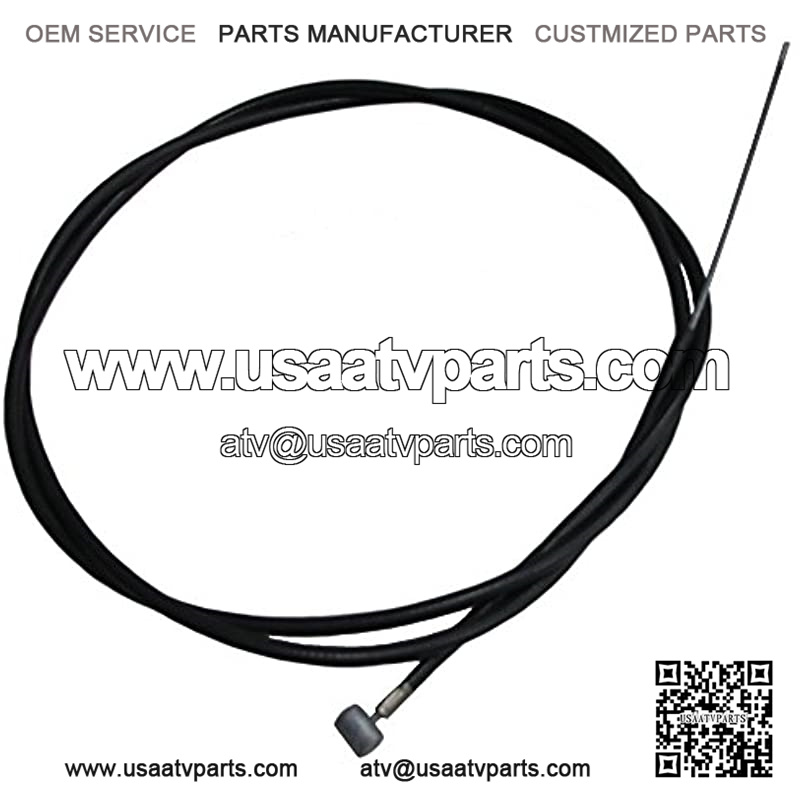 260216 260-216 One Heavy-Duty 60" Brake Cable for Several Mini Bike Go-Kart ATV Minibikes