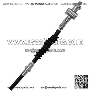 63" Rear Drum Brake Cable for 196cc 200cc 5.5HP 6.5HP Coleman Trail CT200U CT200U-EX BT200X MB200 Heat Warrior Mini Bike ATV Scooter Dirt Bike