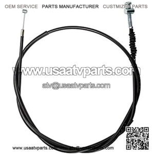63" Rear Drum Brake Cable for 196cc 200cc 5.5HP 6.5HP Trail CT200U CT200U-EX BT200X Baja MB200 Heat Warrior Mini Bike ATV Scooter Dirt Bike