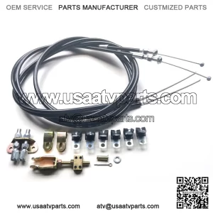 330-9371 Emergency Brake Cable Kit Floor Mount Parking Disc Drum