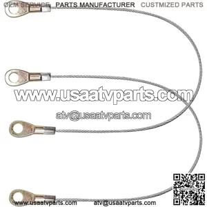 Tailgate Cable Hook Replacement for Kawasaki Mule 600 610 XC 610XC Replace# 53045-0006 (2PCS)