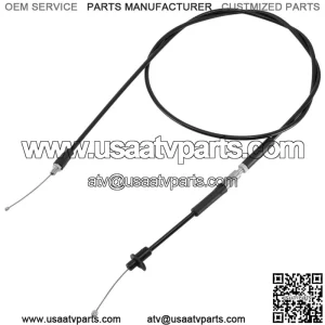 Throttle Cable for Polaris 7081220 7081102 7081182  / 1/4 Turn 52 inch