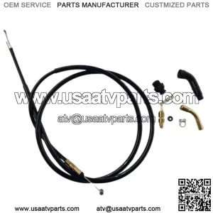 HONDA TRX300 TRX 300FW 88-93 FOURTRAX 2 And 4X4 CHOKE CABLE & STARTER VALVE KIT (For: Honda)