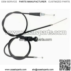 Choke & Throttle Cable for HONDA FOURTRAX TRX200SX TRX200D TYPE II 1986-1991 ATV (For: Honda FourTrax 200)
