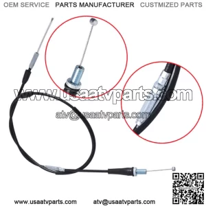 Fit 1995-2005 105CM Throttle Cable For Yamaha Wolverine 350 YFM350FX 4x4 (For: Yamaha)