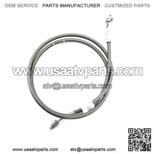 Polaris Ranger Brake Line, Right, Rear, Genuine OEM Part 1912104, Qty 1