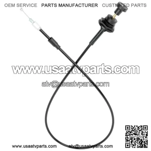Carburetor Choke Cable For Polaris Arctic Cat Suzuki ATV Carb Hawkeye 300 (For: Polaris)