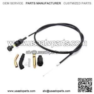 Choke Cable & Valve Plunger Set For Honda Foreman 500 Foreman Rubicon 500 TRX500 (For: Honda)