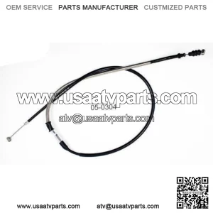 Clutch Cable +2" Black for Yamaha YFZ450 2004-2009