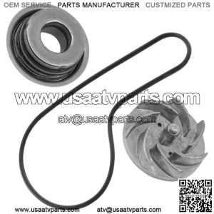 Water Pump Impeller With Shaft & Gasket For Polaris Sportsman 450 570 2014-2023