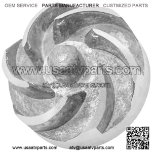 59256-1069 Water Pump Impeller For Kawasaki Brute Force 750 KVF750 4x4 2005-2023