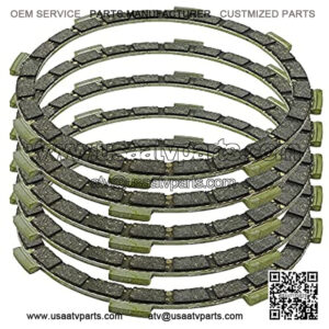 Clutch Friction Plates 598-16321-00 For Yamaha TTR125 TT-R125 YZ80 DT100 RT100 ATV Motorcycle Snow Mobile Scooter Parts 5PCS