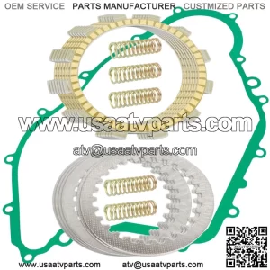 Clutch Friction Plates And Gasket Kit for Yamaha Wolverine 350 YFM350FX 1995-05