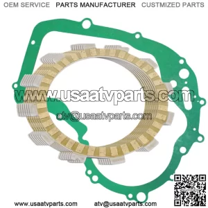 Clutch Friction Plates And Gasket for Suzuki LT-F250 Quadrunner 250 2X4 1988-01