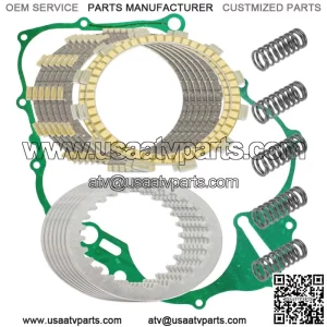Clutch Friction Plates And Gasket Kit for Yamaha Raptor 660R YFM660R 2001-2005