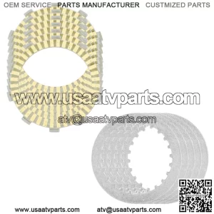 Clutch Friction Steel Plates Kit for Honda ATC350X 1985 1986