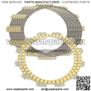 Clutch Friction Plates for Yamaha Raptor 660R YFM660R 2001-2005