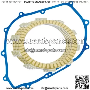 Clutch Friction Plates And Gasket for Honda TRX250 Fourtrax 250 2X4 1985-1987