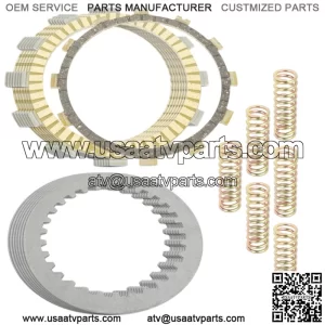 Clutch Friction Steel Plates Kit for Yamaha Raptor 700 700R YFM700R 2006-2021