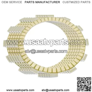 Clutch Friction Plates for Suzuki LT250R Quadracer 250 1987 1988 1989 1990-1992