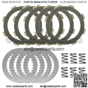 Clutch Friction with Steel Plates and Springs Kit for Kawasaki KLX110L 2010-2023