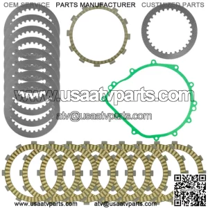 Clutch Friction Steel Plates Kit for Yamaha YXZ1000R SS XTR YXZ10Y 2020 - 2023