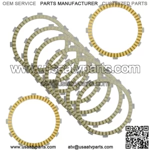 Clutch Friction Plates kit for Kawasaki Concours 14 ZG1400 ABS 2008 - 2022 Qty 9