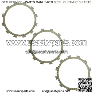 Clutch Friction Plates kit for Yamaha Stratoliner S XV1900C 2013 - 2014 / Qty 3