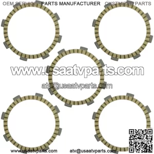 2P2-E6321-00-00 2P2-E6321-00 Clutch Friction Plates kit for Yamaha Qty 5