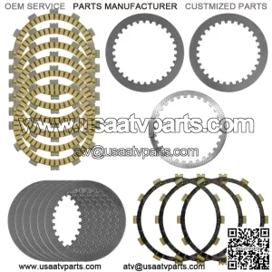 Clutch Friction Plates and Steel Plates Kit for Yamaha XSR900 2022 - 2023