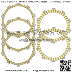 Clutch Friction Plates Kit for Kawasaki Ninja 400 EX400 / Z400 ER400D 2018-2023