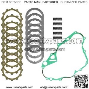 For Yamaha WR250F YZ250FX Clutch Friction Steel Plates Kit 2015 2016 2017 - 2019