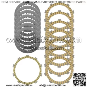 Clutch Friction Steel Plates and Spring Kit for Honda NC700X NC750X 2014 - 2020