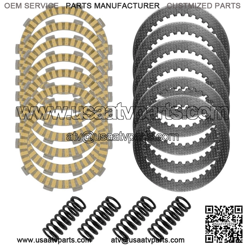 Clutch Friction Steel Plates Springs Kit for Yamaha MT-03 MT03 2020 2021 - 2023