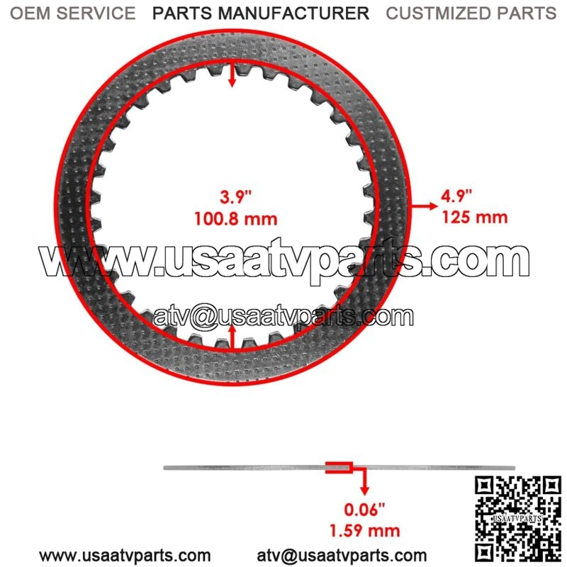 Clutch Friction Steel Plates Springs Kit for Yamaha MT-03 MT03 2020 2021 - 2023 - Image 3