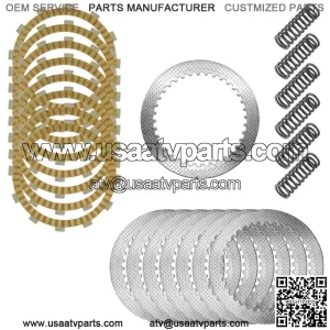 Clutch Friction Plates Kit for Suzuki Quadracer 450 LTR450 LT-R450 Z 2006 - 2009