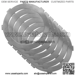 Clutch Plates for Honda Big Red 700 MUV700 2009 2010 2011 2012 2013 / 6 Pcs