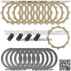 Clutch Friction Plate Spring Kit for Suzuki Madura 1200 GV1200 1985-1986