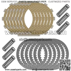 Clutch Friction Plate Spring Kit for Suzuki GS500E 1989 1990 1991 1992 1993-2000