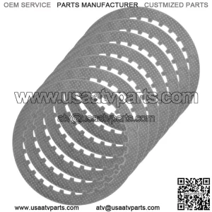 7x Clutch Steel Plate For Kawasaki 13089-0027 130890027