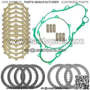 Clutch Friction Steel Plates and Springs Gaskets Kit for Yamaha WR450F 2005-2006