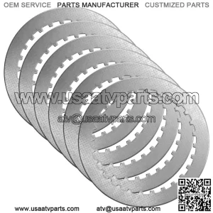 Clutch Steel Plates for Kawasaki Ninja H2 ZX1000 / Z H2 ZR1000 / 13089-0028
