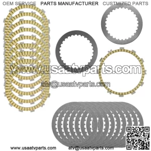 Clutch Friction and Steel Plates Kit for Kawasaki Ninja H2R ZX1000 2015 - 2021