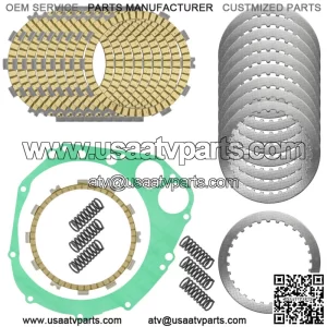 Clutch Friction Steel Plates Springs Gasket Kit for Suzuki GSX-R1000 2007-2008