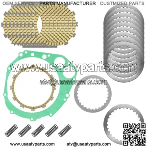Clutch Friction Steel Plates Springs Gasket Kit for Suzuki GSX-R1000 2005-2006