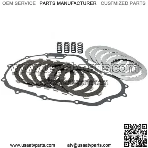 Clutch Kit Friction Plates & Gasket for Honda FourTrax 300 TRX300 2x4 1988-2000 (For: Honda)