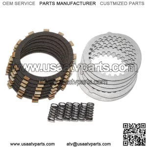 87-06 for Yamaha Banshee 350 YFZ350 Clutch Kit Discs Steel Plates & Springs Kit