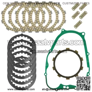 For Yamaha Blaster 200 YFS200 1988-2006 Clutch Friction Steel Plates Spring Kit (For: Yamaha YFS200)