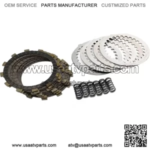 04+ Yamaha YFZ450 YFZ 450 BPRATV Heavy Duty Steel Fibers & Springs Clutch Kit
