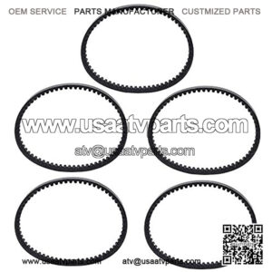 5 Pack 669-18-30 GY6 Drive Belt 49cc 50cc Compatible with ROKETA Baja Tank JMSTAR TAOTAO JONWAY Scooter Moped ATV